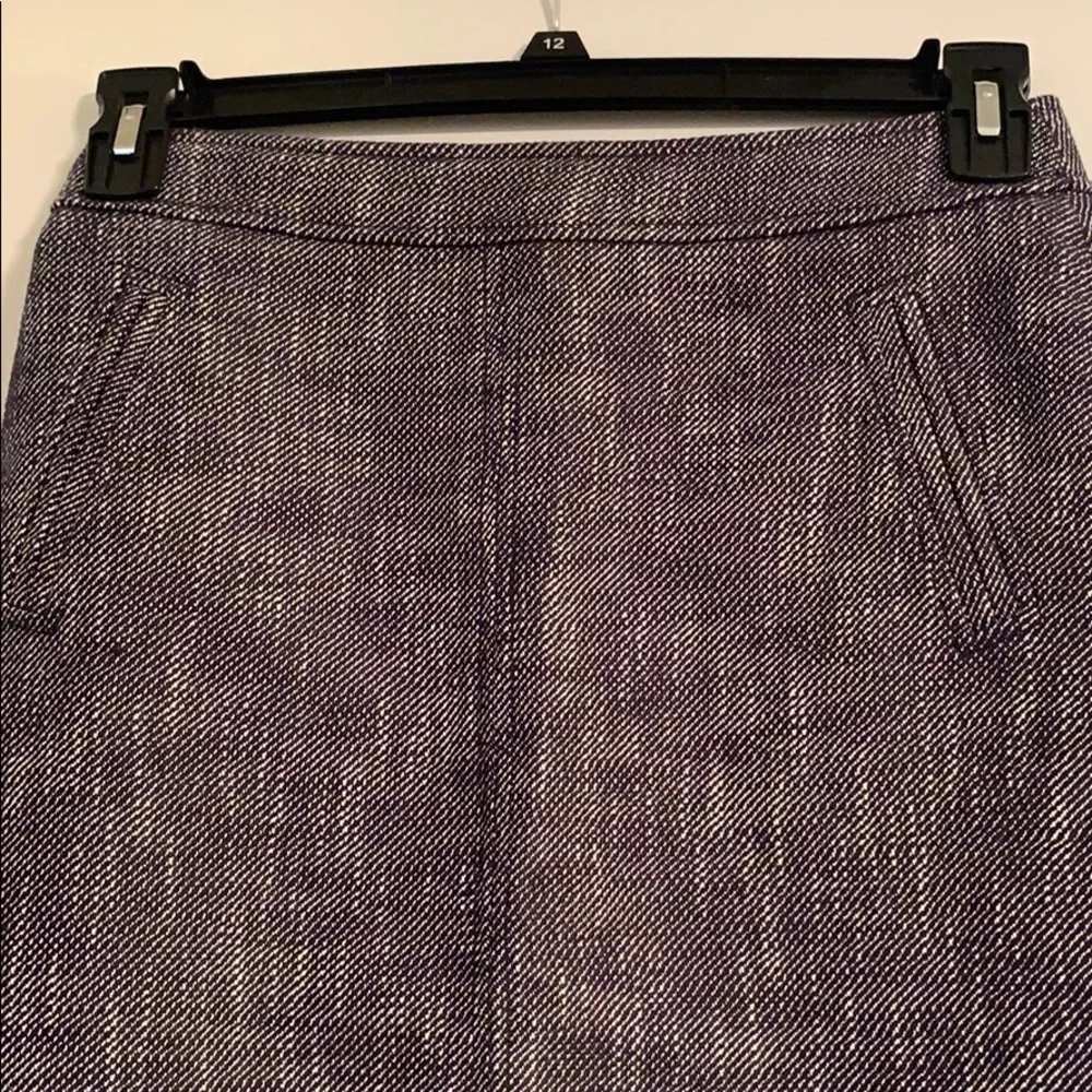 NWT Ann Taylor chambray pencil skirt size 2 - Picture 6 of 7